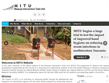 Tablet Screenshot of mitu.or.tz